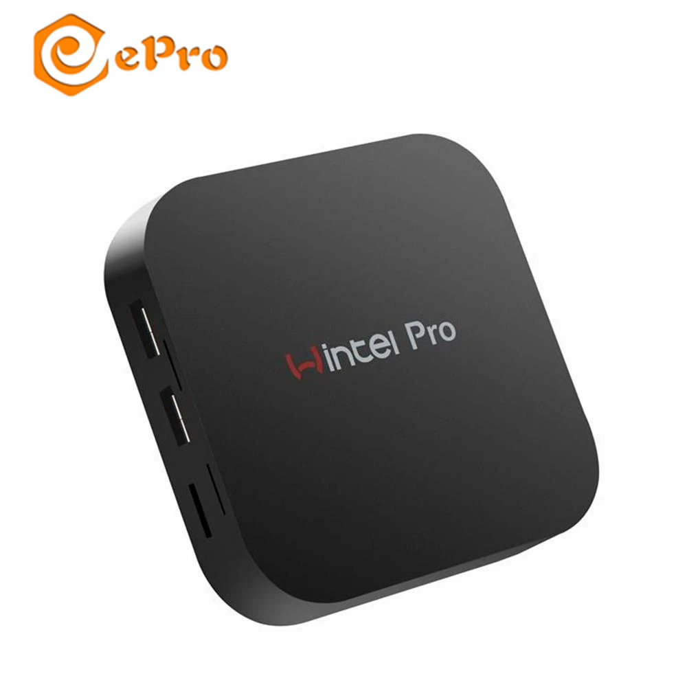 Wintel Pro мини ПК Intel Atom X5 Z8350 1 44 ГГц четырехъядерный 2 ГБ 32 4G 5 8G двойной WIFI BT 4 0 Win10