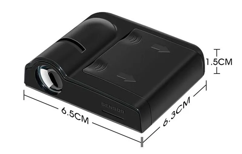 1Pc Universal Car Door Led Welcome Laser Projector Shadow Light Car-styling for Mitsubishi outlander lancer Toyota Camry | Автомобили и