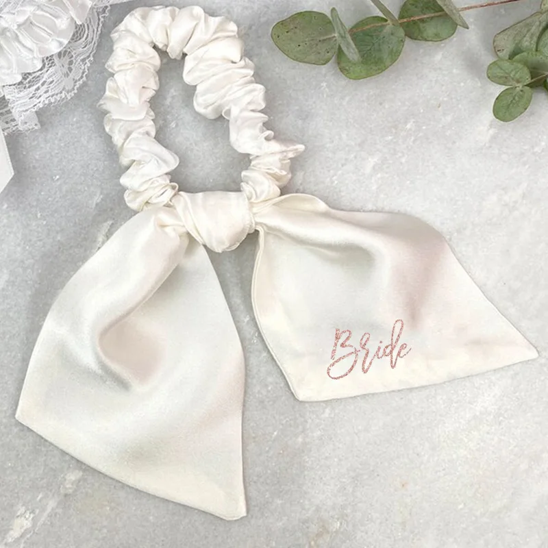 Галстук для Волос Невесты Девичник девичвечерние Свадебная вечеринка невесты