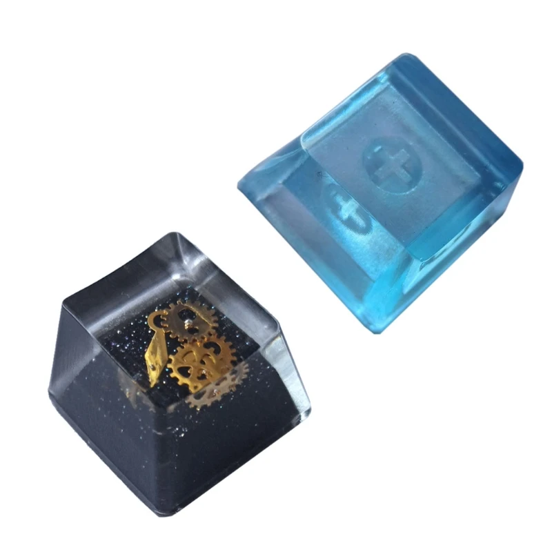 

Handmade Customized OEM R4 Profile Resin Keycap for Cherry MX Switches Mechanical Keyboard RGB Translucent Resin Keycap
