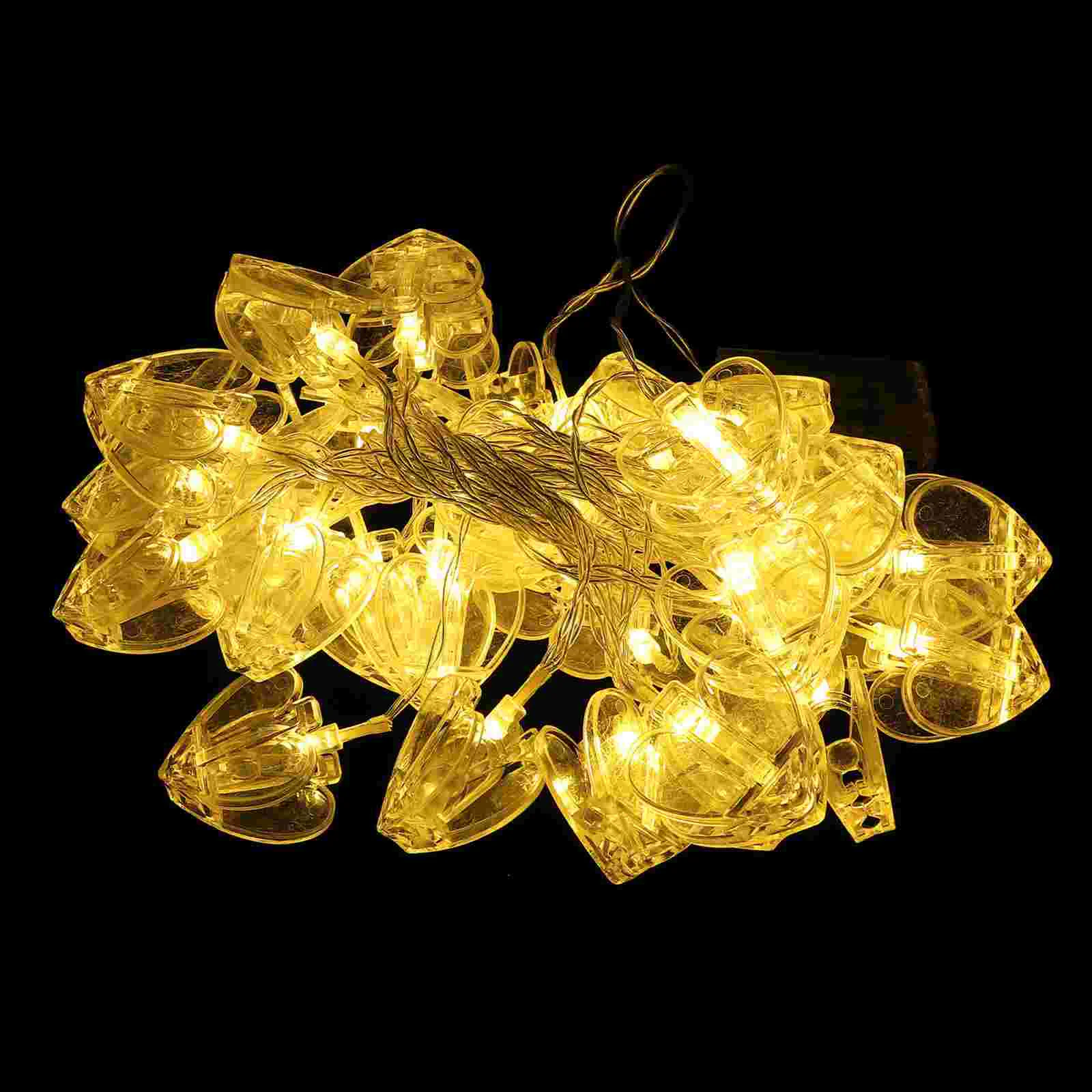 

1 шт., Декоративная гирлянда с зажимом для фото