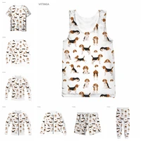 vitinea new 3d full print beagle pattern t shirtsweatshirtzip hoodiesthin jacketpants four seasons casual r65
