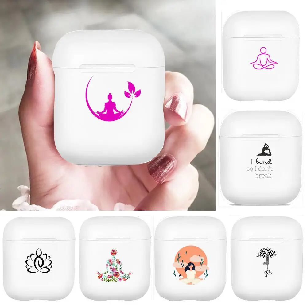 

Mandala Chakra Insist Yoga For Apple Airpods 1/2 Cases Protective Bluetooth Wireless Earphone Cover For case Cases pro