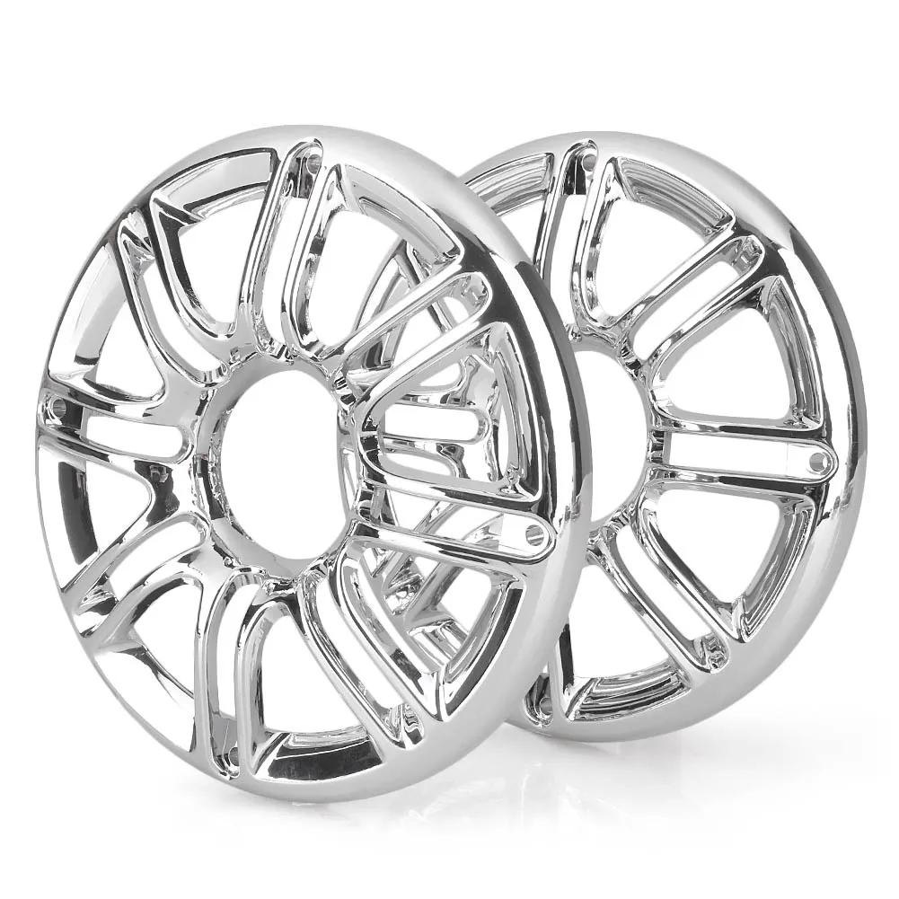 2 шт. двигатель CNC Brust динамик отделка Гриль Крышка для Harley Electra / Street Glide /Trike 1996 2008 2009