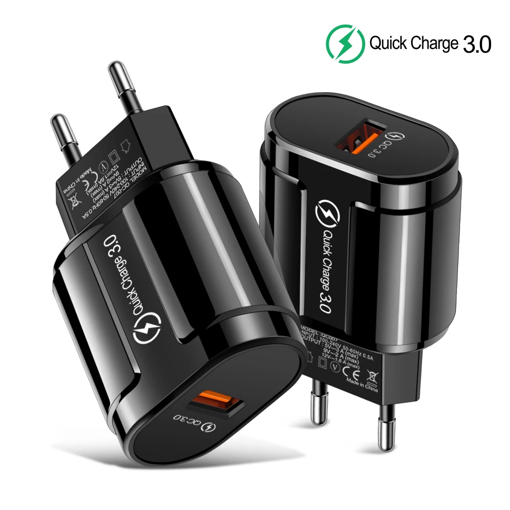 Олаф Быстрая зарядка 3,0 USB зарядка для samsung S7 S6 Edge A3 iPhone huawei EU US UK штепсельный адаптер Быстрая зарядка QC 3,0 зарядное устройство для мобильного телефона