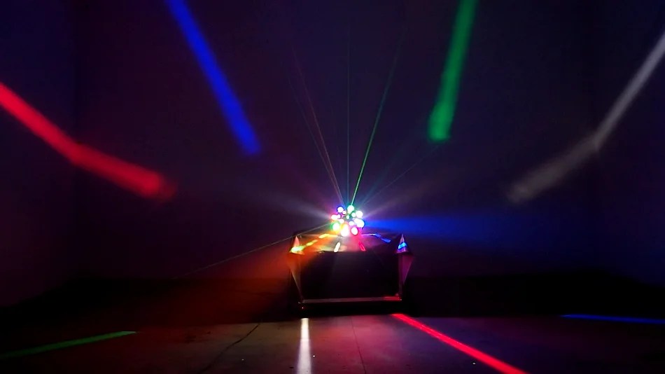 Красный лазер DMX512 сценический эффект света 50nW зеленый лазерный стробоскоп для DJ Дискотека День рождения Свадебные украшения рождественское освещение