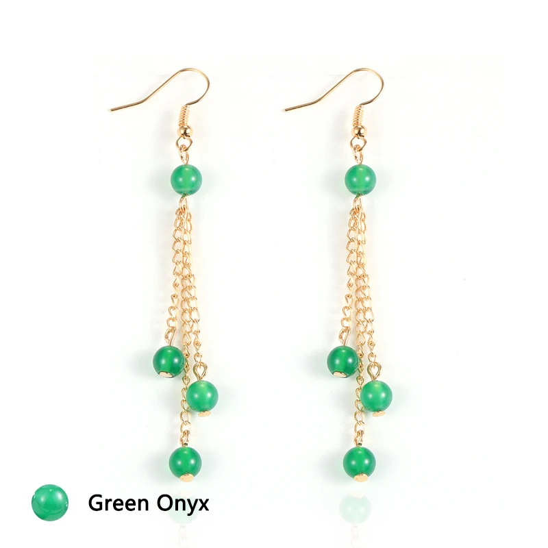 Женская обувь из натурального камня с украшением в виде кристаллов оникс висячие