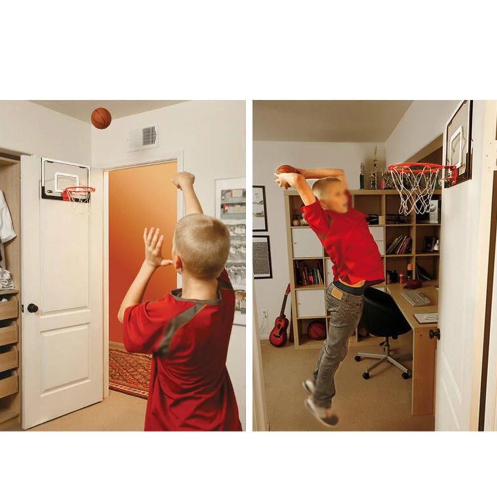 Мини набор колец для баскетбола небьющаяся задняя панель удары свободные скидки