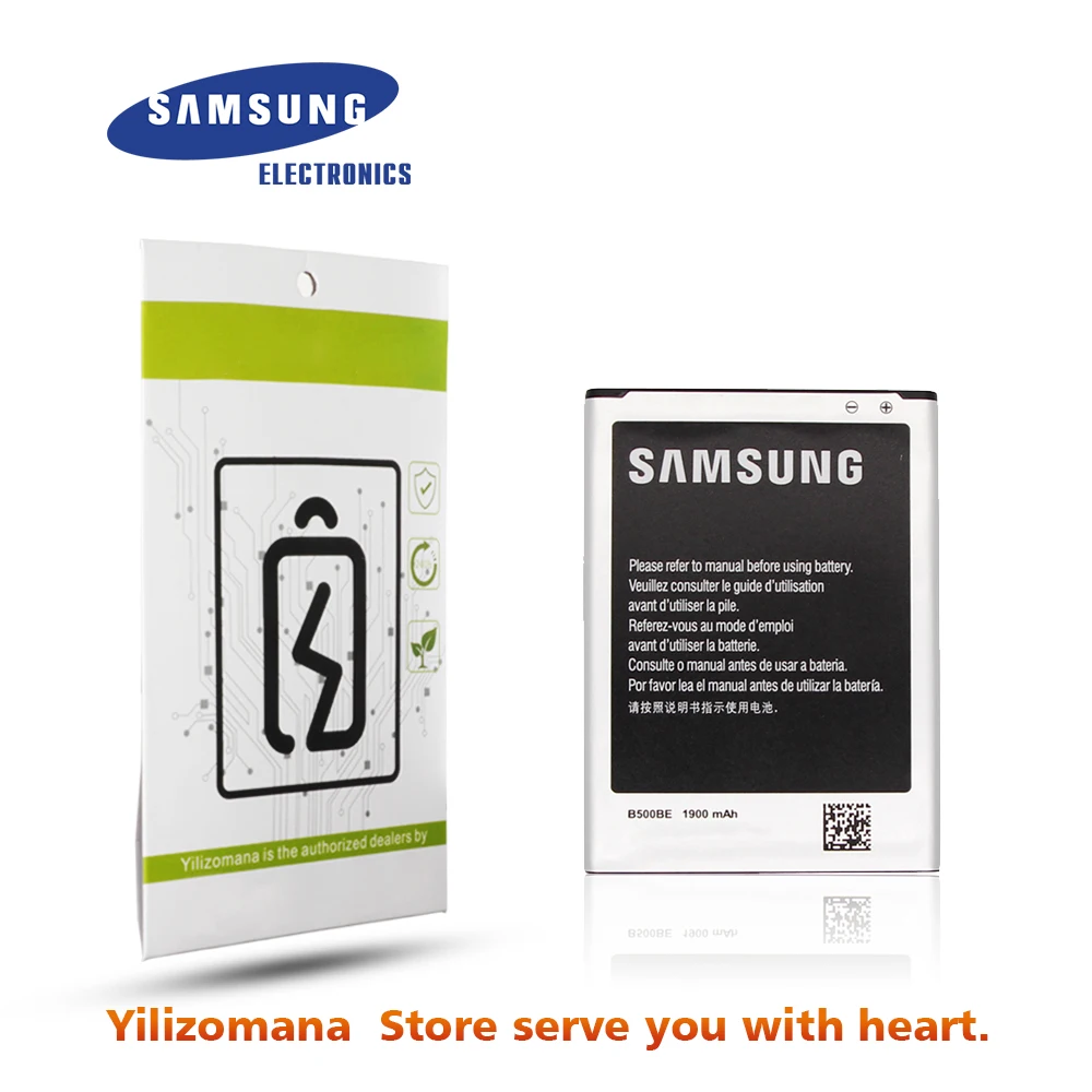 Аккумулятор для samsung i9190 B500BE 1900mAh для samsung Galaxy S4 Mini батарея I9192 I9195 I9198 сменная батарея для телефона