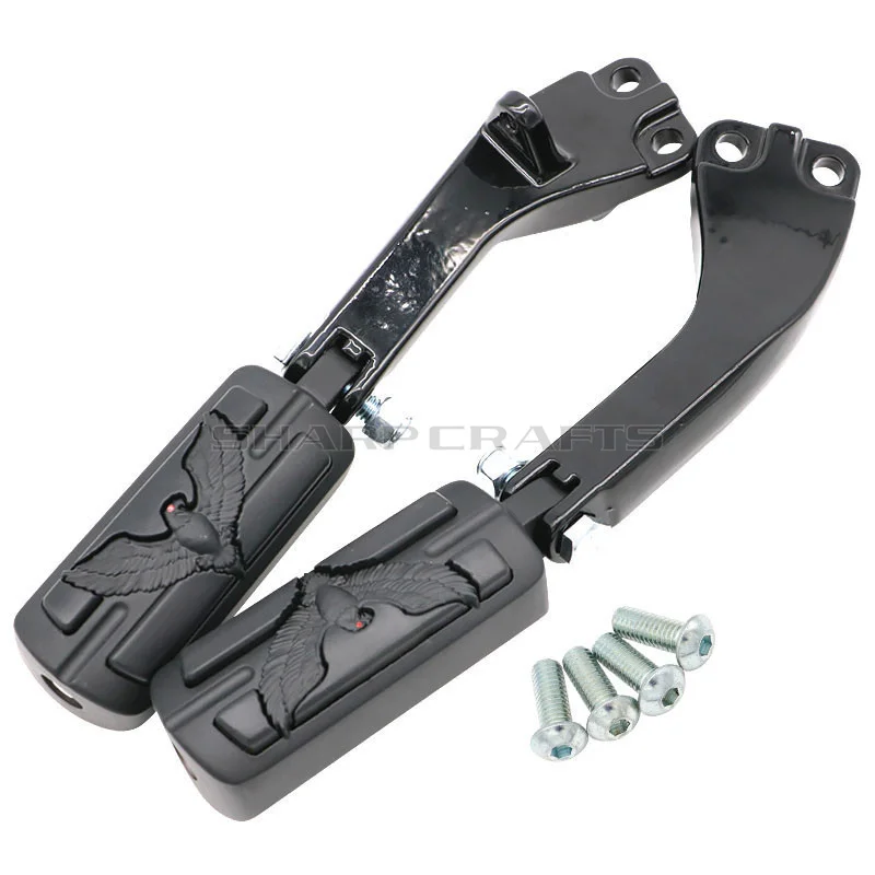 Пассажирские подножки, крепежные кронштейны для Harley Dyna Glide EFI FXDF FXDL FXDB FXDC FXD FLD FXDWG