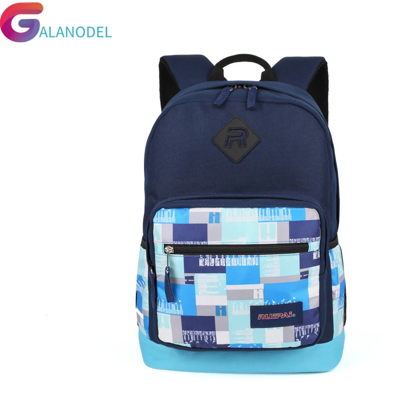 

Школьный рюкзак с принтом для подростков, Детские ранцы в клетку для мальчиков и девочек, дорожные сумки для учеников 1-3 классов
