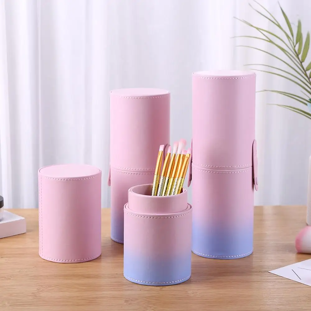 Дорожный набор кистей для макияжа искусственный пустый держатель сумка