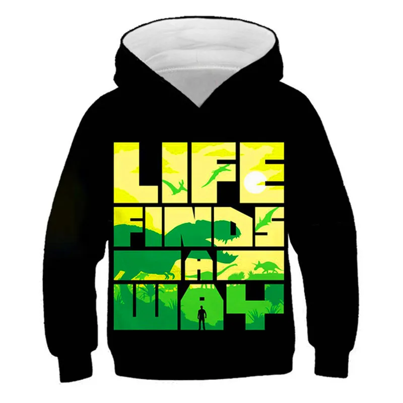 

Fashion Baby Boys Girls Dinosaur Sweatshirts Kids Animal Hoodies Children Polyester Clothes Long Sleeve Printed 3D Pullover