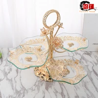 factory direct new light luxury style creative home living room hotel coffee table crystal fruit bowl european fruit bowl