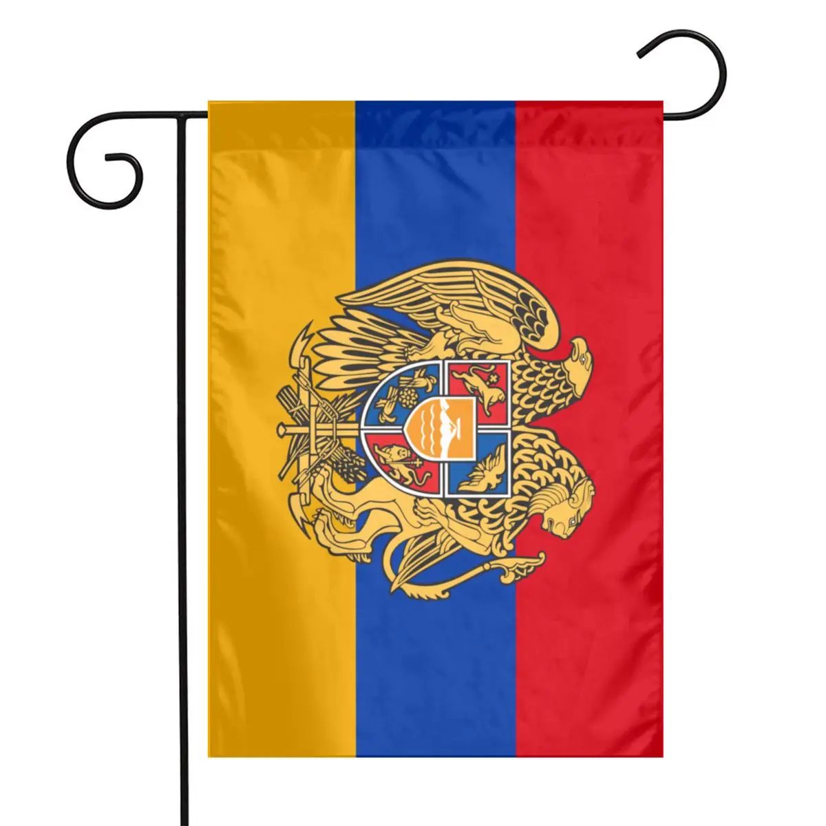 

Armenian flag garden flag 30 X 45 cm double-sided flag, used for garden decoration, courtyard decoration