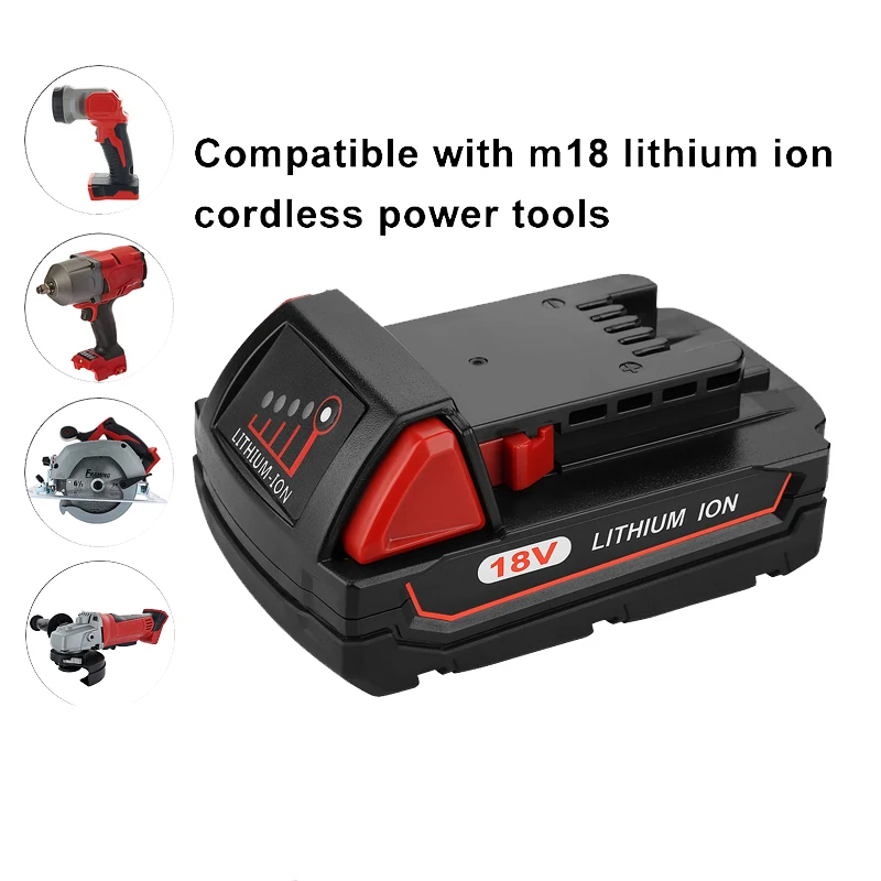 Screwdriver 18650 Lithium Ion Rechargeable Batteries Pack