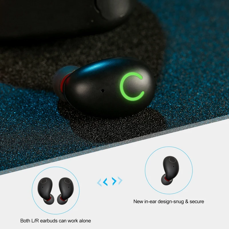 

B6 TWS Wireless Bluetooth Headset CSR + IP67 Waterproof Headset Wireless Charging Bilateral Call Headset