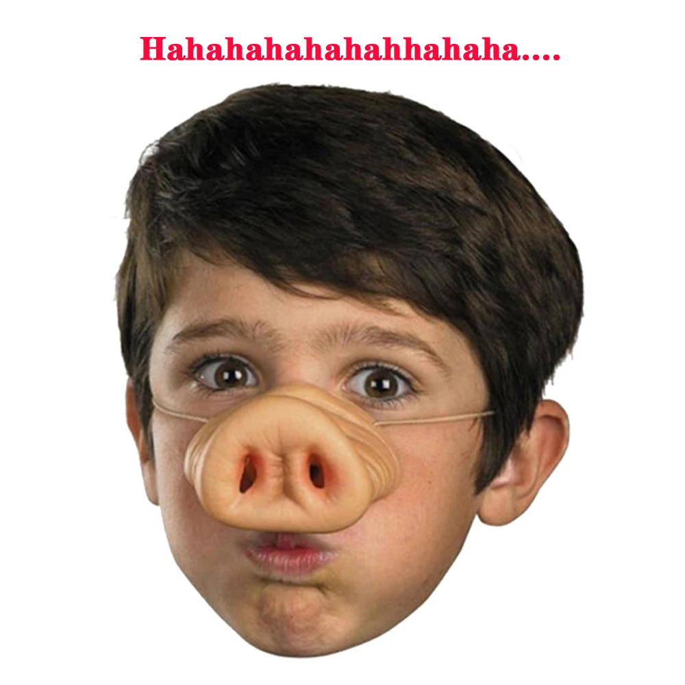 Детская игрушка для Хэллоуина смешная маска высокое качество латексная свинья