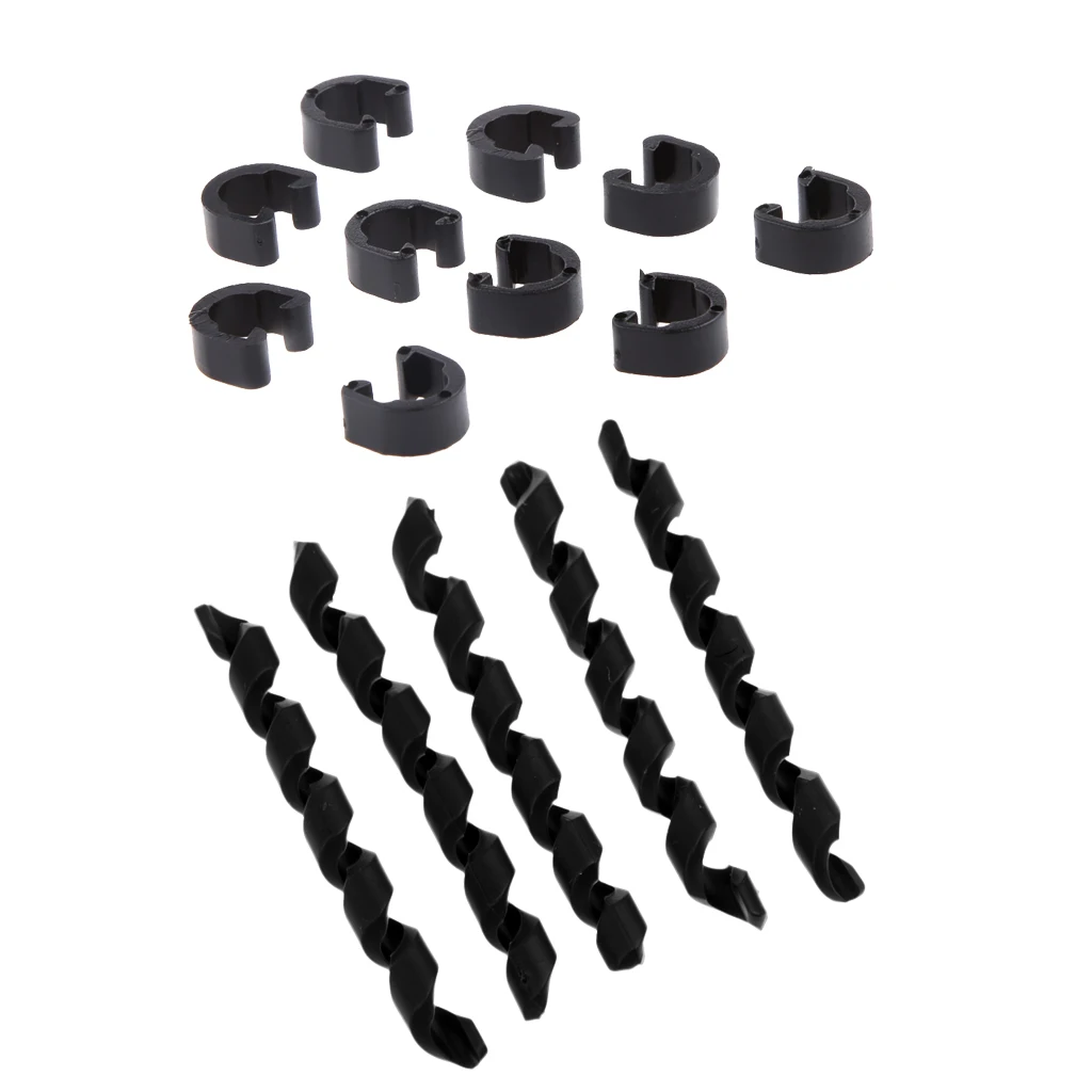 Черный корпус для шоссейного горного велосипеда C-образные зажимы + протектор