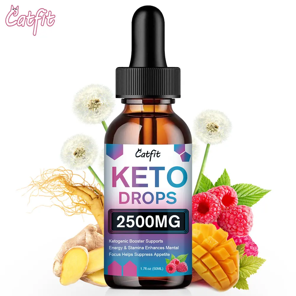 

CatFit Newest Weight lose Product Ketogenic Slimming Drop Fat Burning Keto Weight loss and muscle enhancement drops