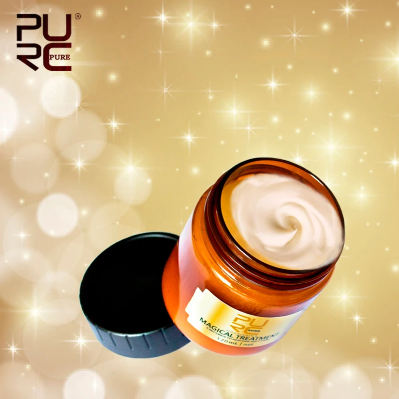 11.11PURC Hot Sale 120ml Magical Hair Mask Deep Conditioning Treatment 5 Seconds to Repair Dry Damaged Make hair Shine | Красота и