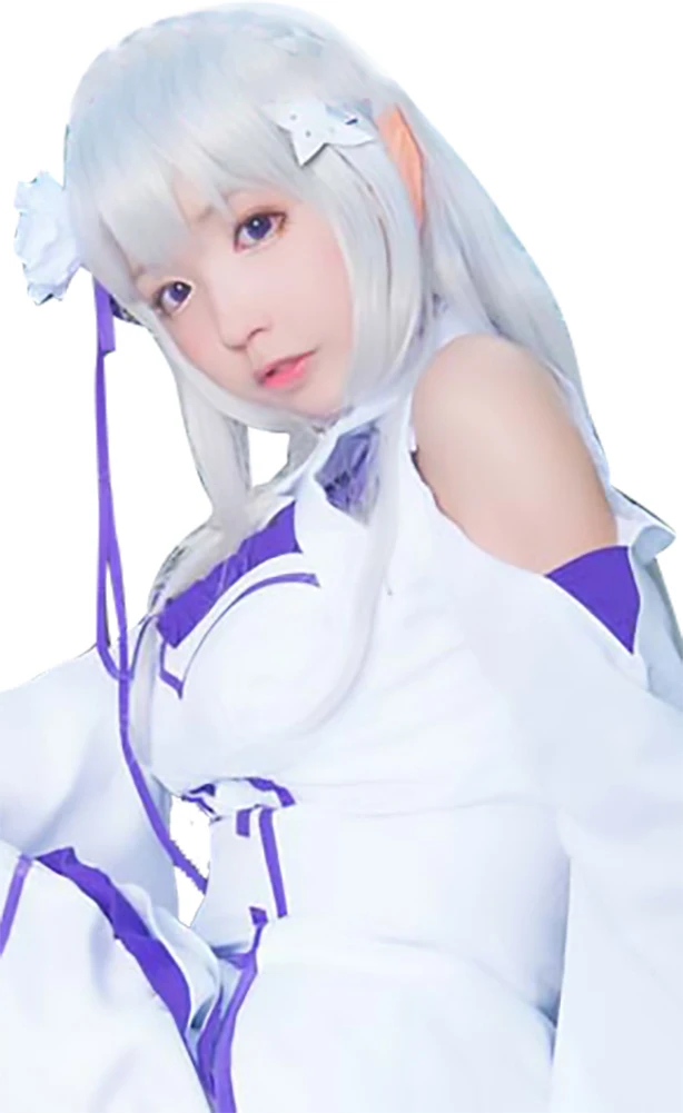 

DUDU Cosplay wig for Re Life in a different world from zero Emilia