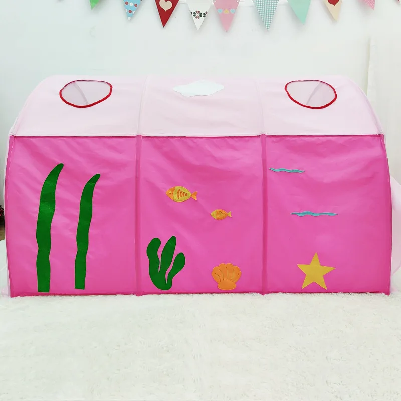 2021 Лидер продаж Детская кровать-палатка для туннеля мальчиков игровой домик