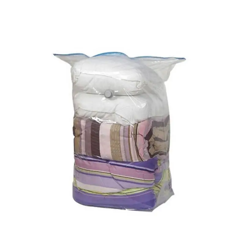 Супер большая вакуумная сумка для хранения прозрачные одеяла одежда компактный