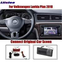 car trunk handle cam for volkswagen vw lavida 2018 2019 2020 reverse rear camera dynamic trajectory original screen upgrade
