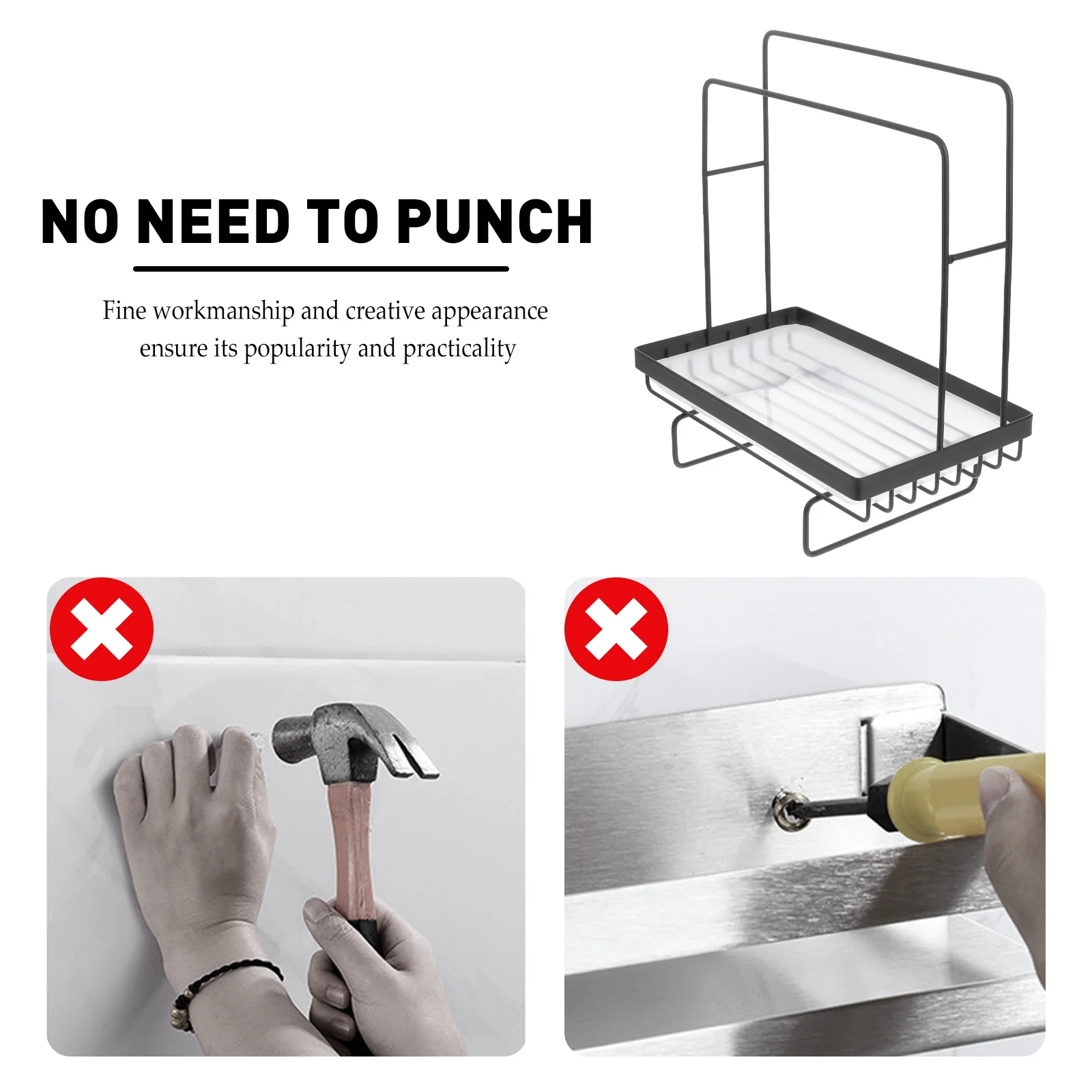 1 шт. кухонная полка из нержавеющей стали | Дом и сад