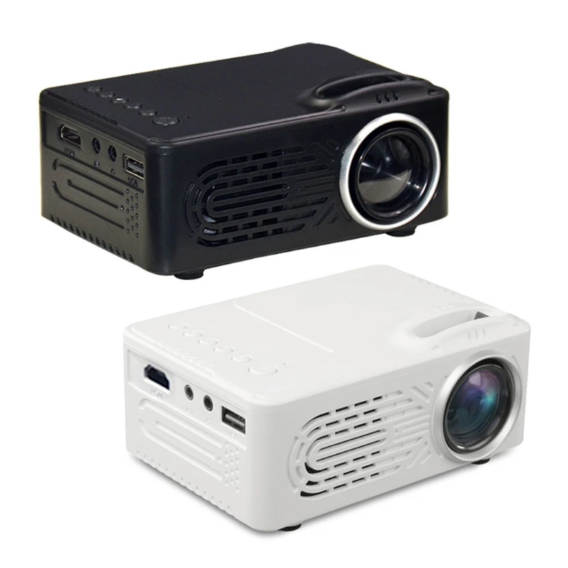 2021 New 814 Portable Projector High Definition 1080P Projector Multi Interface Home Theater Video Projector