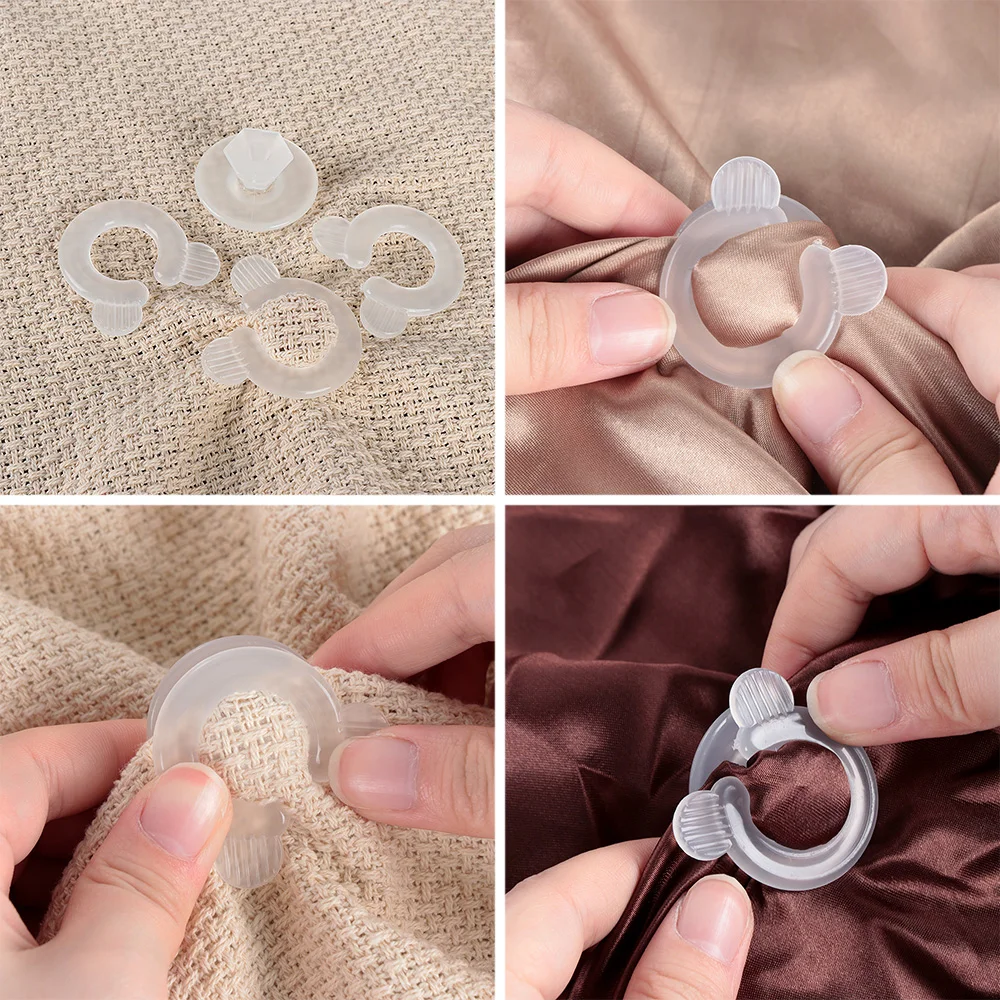 Захваты для одеяла зажим портативные простыни аксессуары 4 шт./компл. крепежные