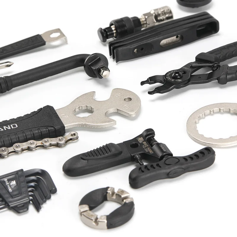 

BIKE HAND Professional Tool Kit 20 in 1 Bicycle Repair Tools Spoke Wrench Freewheel Pedal Wrench Spanner YC-721