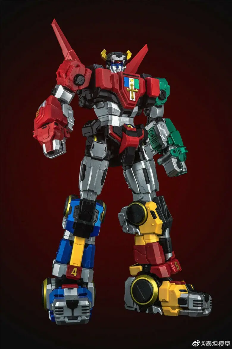 В наличии Titan модель TP01 чудовище король голион VOLTRON содержит светодиодный