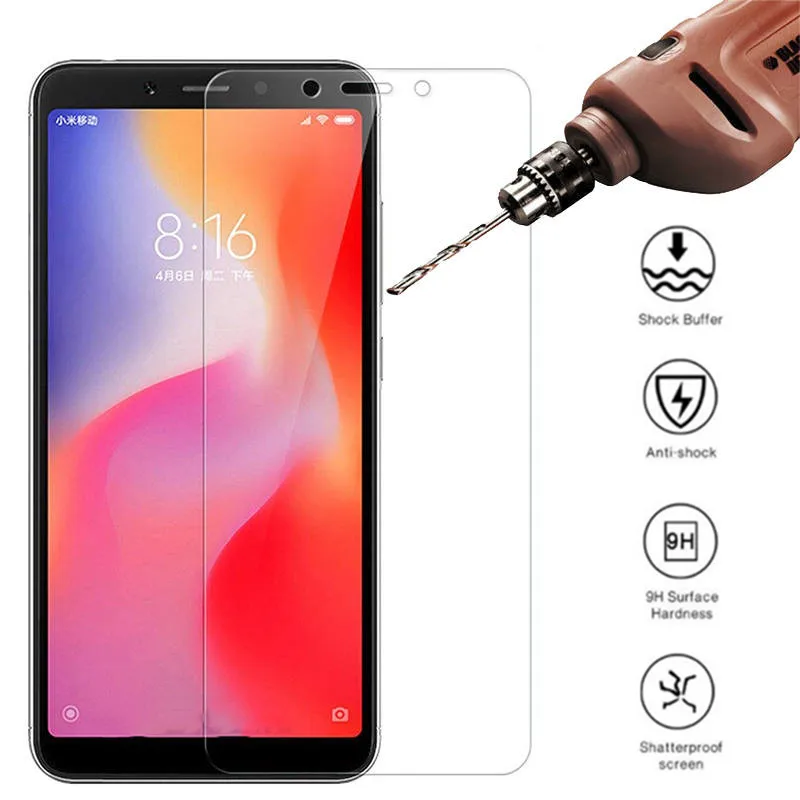 Защитное стекло закаленное для Xiaomi Redmi 6/6A/5/5a/A5/A6 | Мобильные телефоны и аксессуары