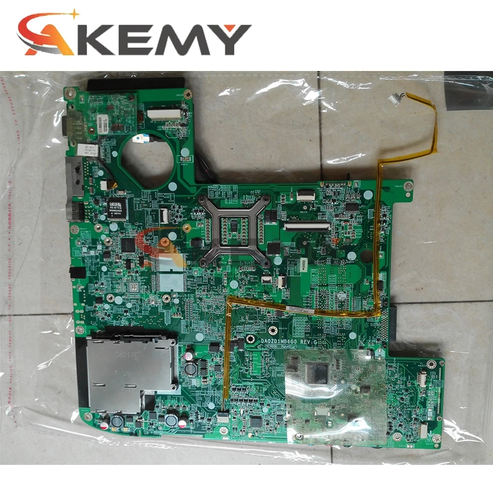 

AKemy Laptop Motherboard For Acer aspire 5920G MAIN BOARD MBAGW06002 DA0ZD1MB6F0 MBAGW06001 DDR2 with graphics Slot Free