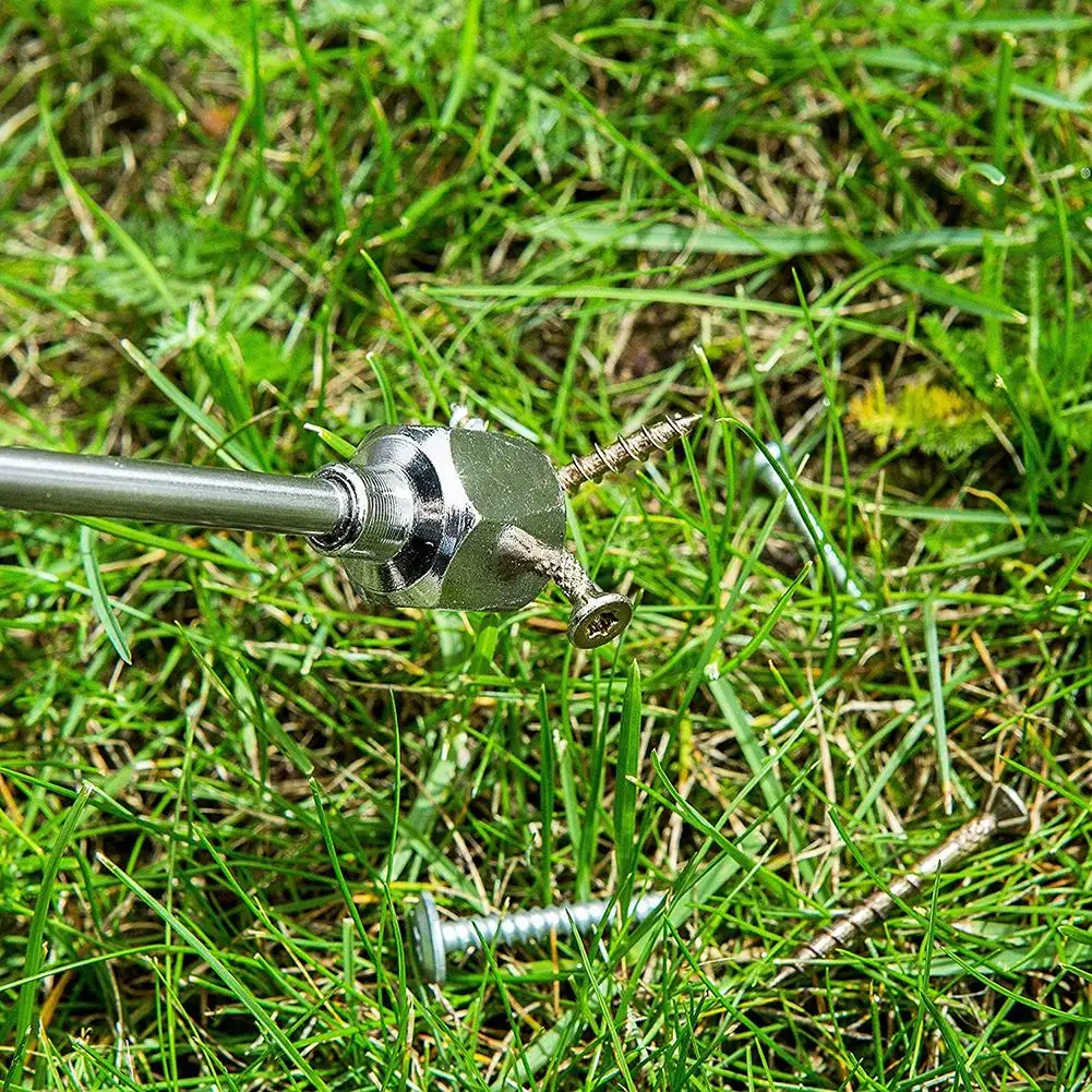 12 55 см прочный металлический магнитный Телескопический захват извлекающий