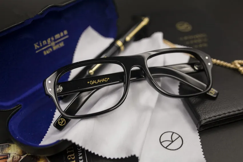 Кино Kingsman The Golden Circle Secret Service Косплей очки солнцезащитные ожерелье подвеска
