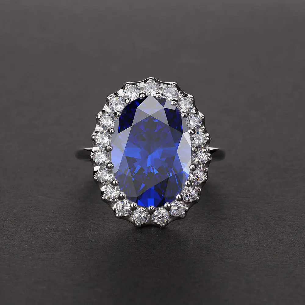 Европейские модные большие кольца с камнем для женщин роскошные обручальные в