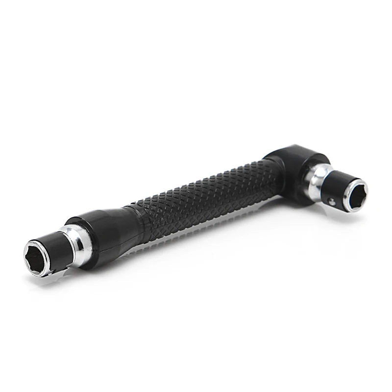 10 в 1 Торцевая отвертка L-образная Угловая головка двойной ключ торцевой Плоская