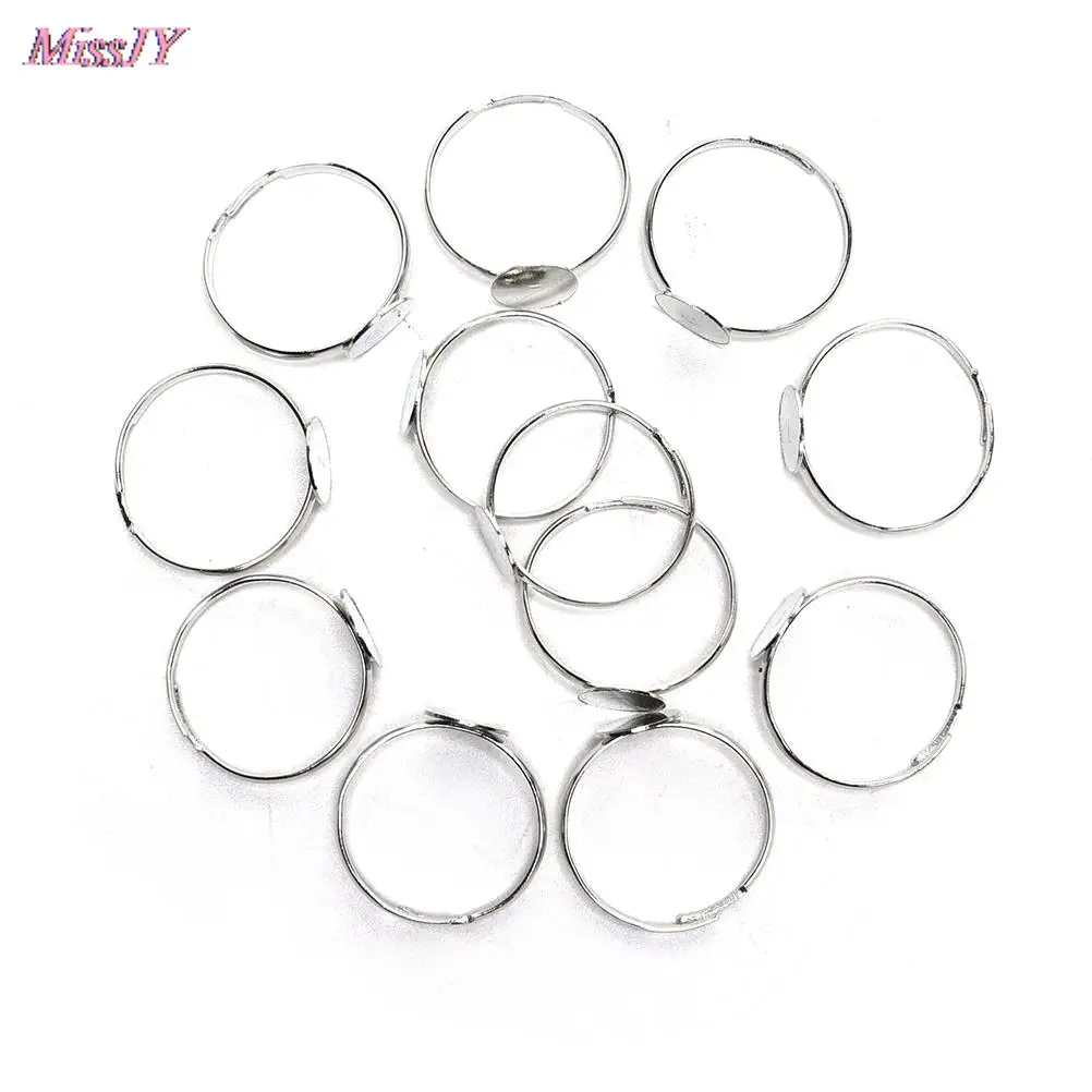 10 шт. фурнитура для ювелирных изделий накладки заготовки модные аксессуары 8 мм