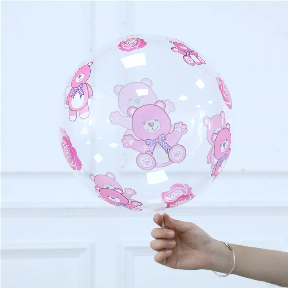 3 шт. прозрачные воздушные шары 18 дюймов | Дом и сад