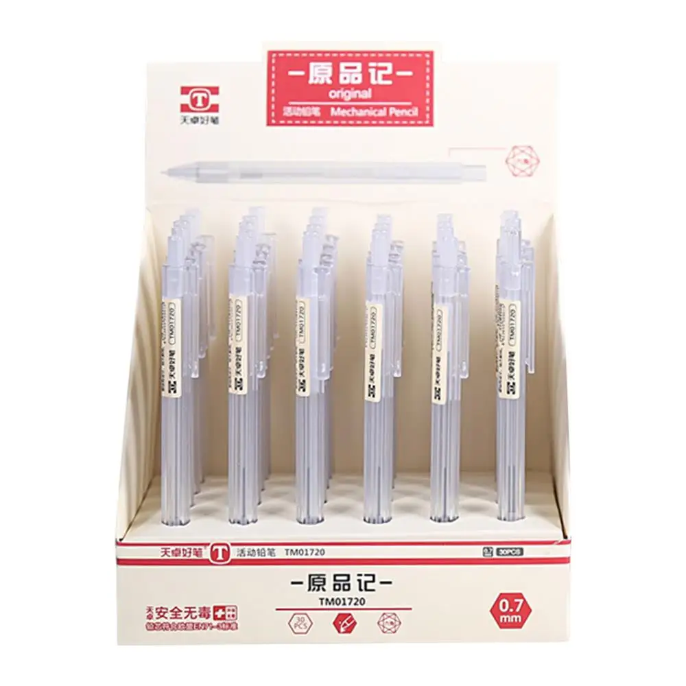 

16/8/4pcs Plastic Transparent Automatic Pencils Mechanical Pencils Cute Tool Children School Kawaii Stationery Students Writing