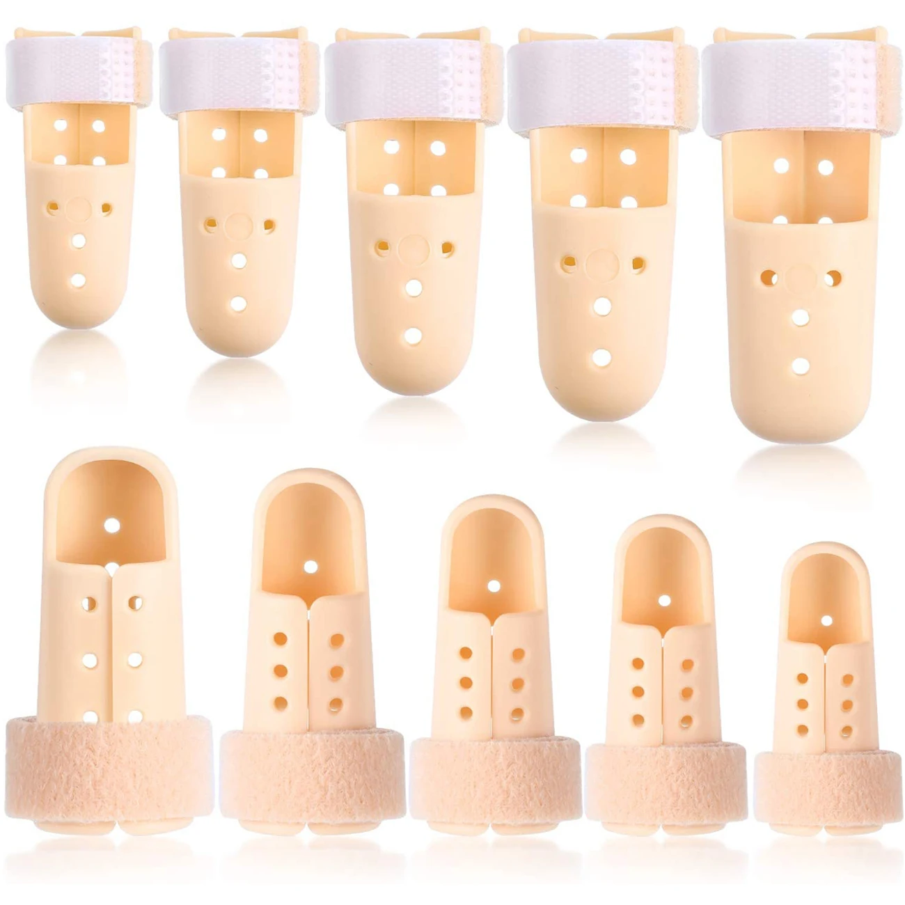 Молоток палец шину бандажа колено протектор Регулируемый сломанной сустава