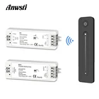 Усилитель яркости для светодиодных лент, ШИМ беспроводной Радиочастотный Сенсорный пульт управления 2,4G, 5 В, 36 В, 24 В, 12 В