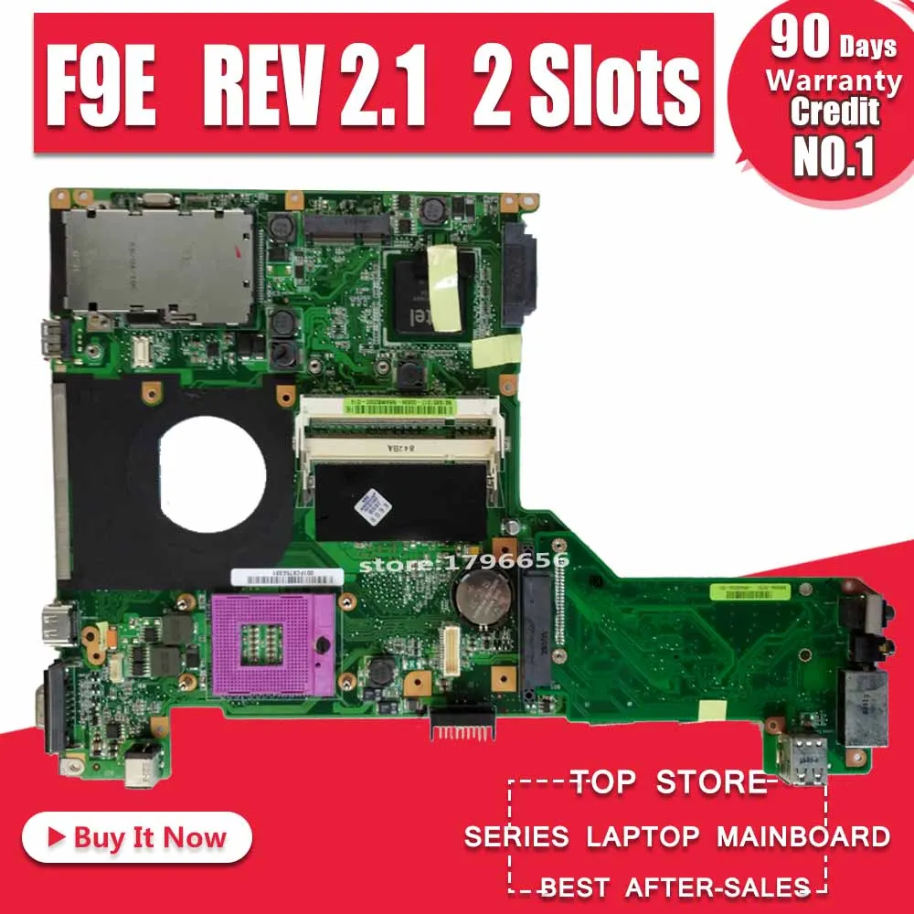 F9E HM65 2 слот для материнской платы 1 Для For Asus F9S материнская плата ноутбука 100%