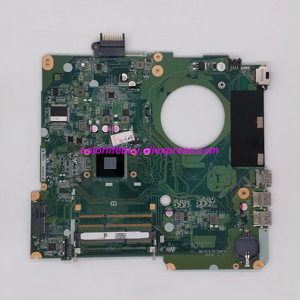 Genuine 786899-501 786899-001 DAU88MMB6A0 UMA w N2840 CPU Laptop Motherboard Mainboard for HP 15 15-F133WM NoteBook PC