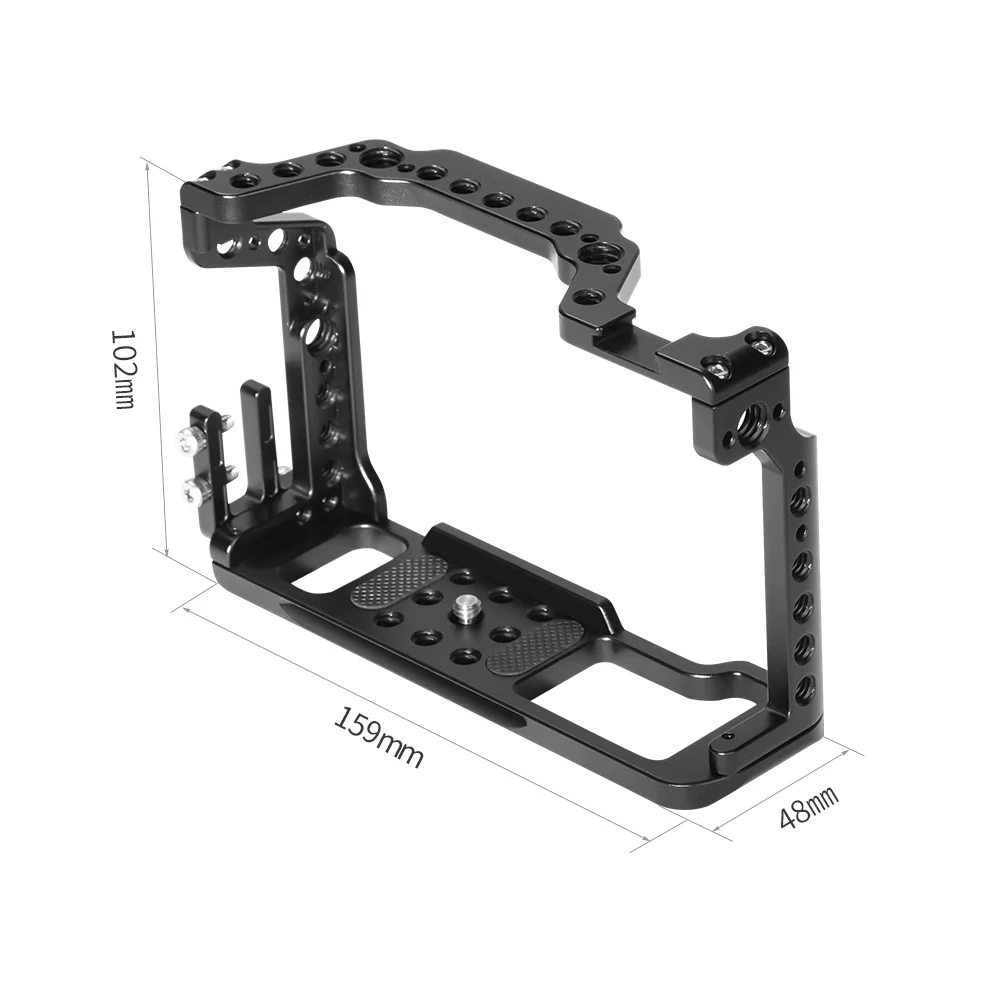 Nitze Cage для Fujifilm X-T2/X-T3 с HDMI Cable Clamp Встроенная Arca Plate Photo Camera Video Making Stabilizer |