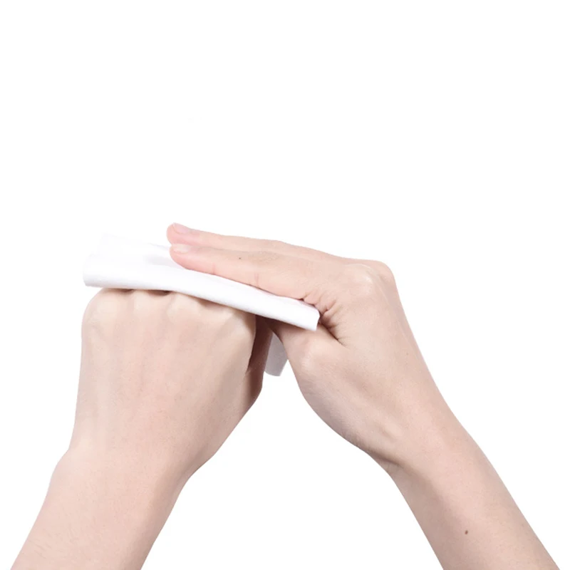 

100PCS Disposable Wash Face Towel, Clean Face Towel, Make of Cotton, Remove Makeup Towel, Wash Facial Tissue