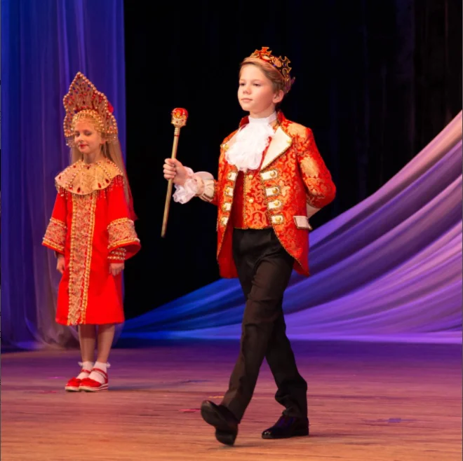 Новогодний костюм для мальчиков Детский косплея в винтажном европейском стиле